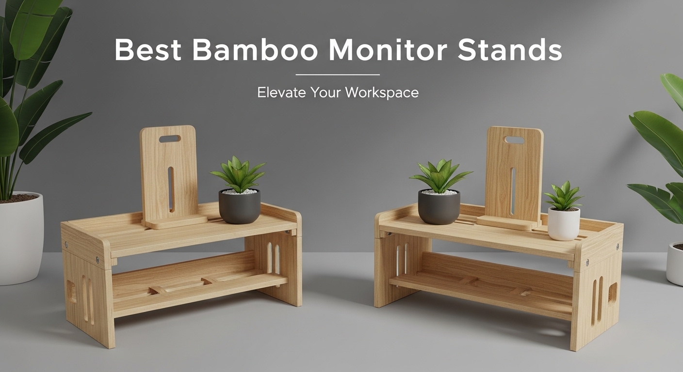 Best Bamboo Monitor Stands