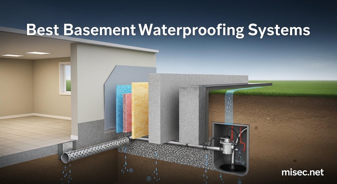 Best Basement Waterproofing Systems