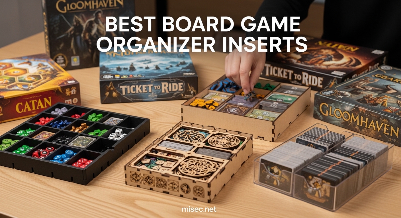 Best Board Game Organizer Inserts