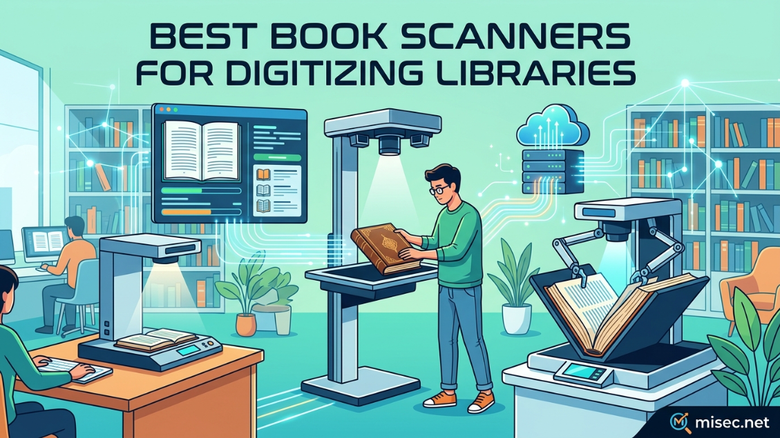 Best Book Scanners for Digitizing Libraries