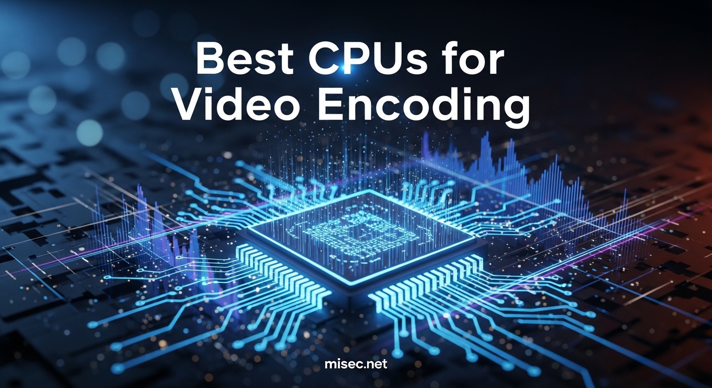 Best CPUs for Video Encoding