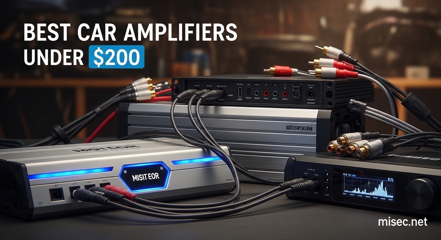 Best Car Amplifiers Under $200