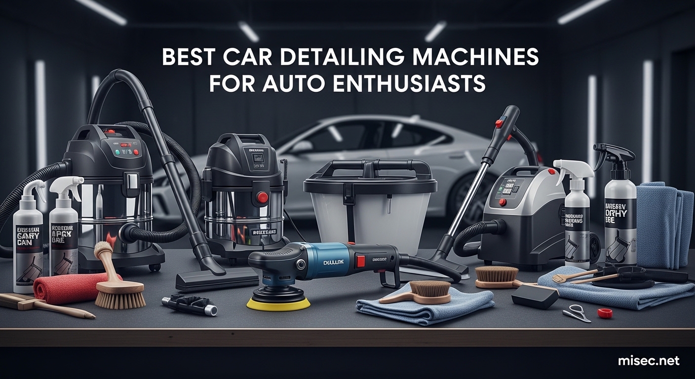 Best Car Detailing Machines for Auto Enthusiasts