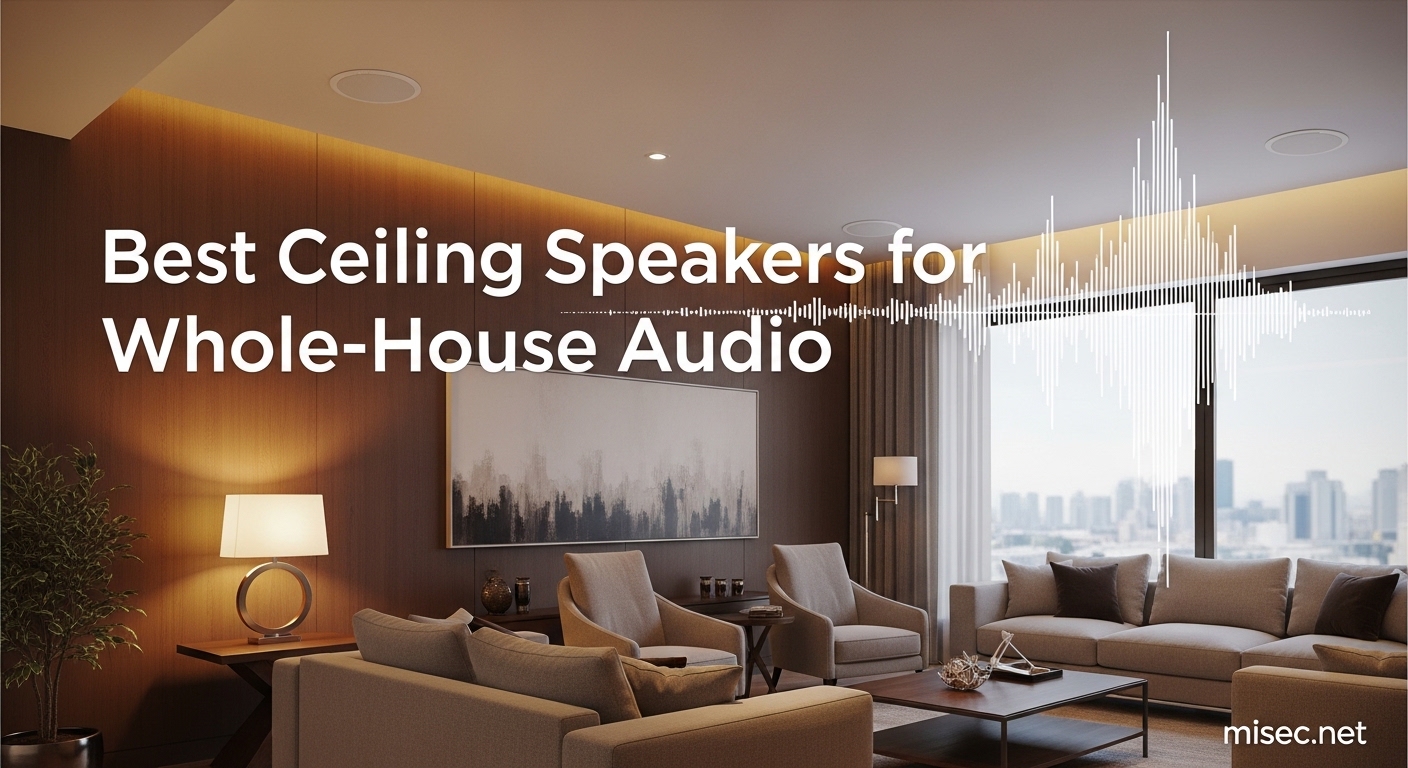 Best Ceiling Speakers for Whole-House Audio