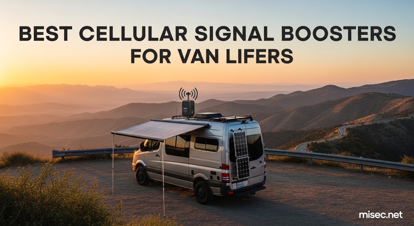 Best Cellular Signal Boosters for Van Lifers