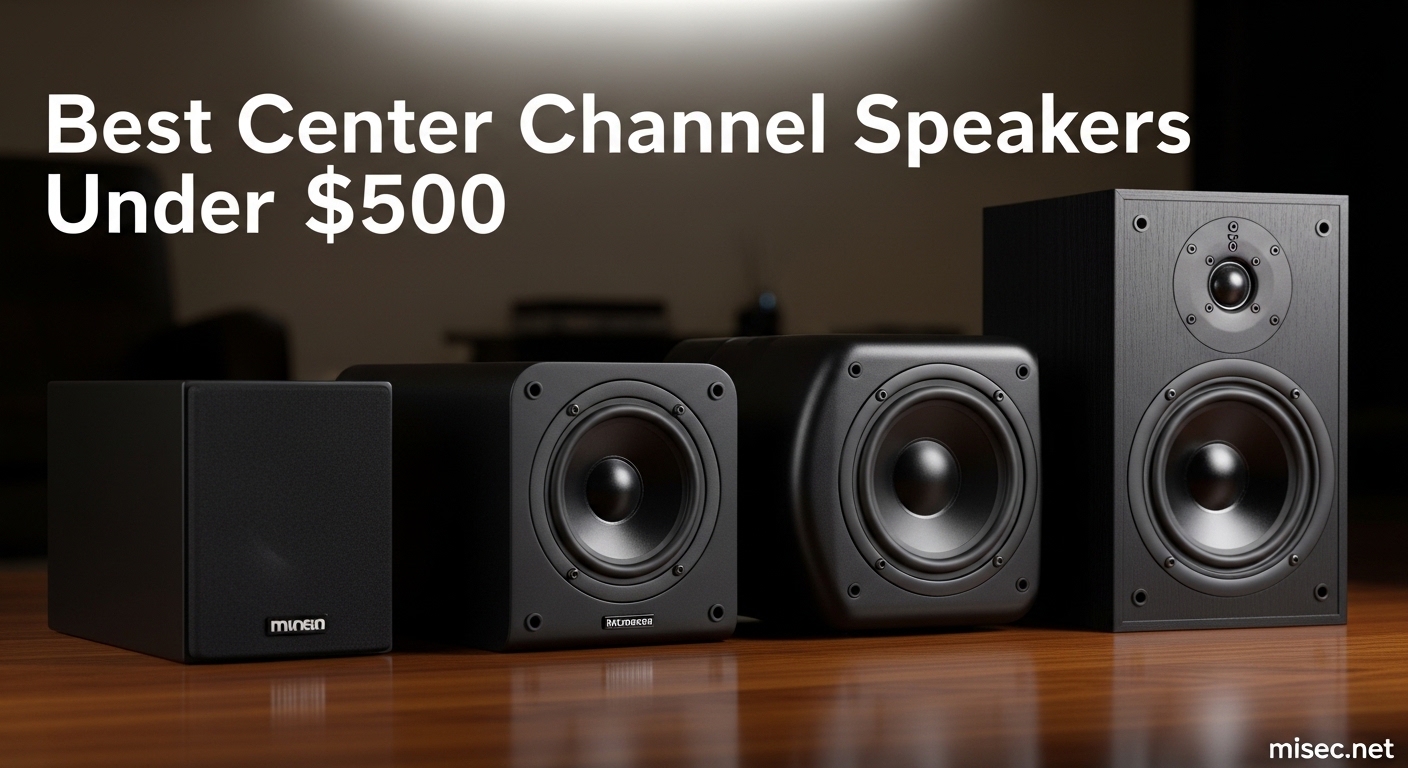 Best Center Channel Speakers Under $500
