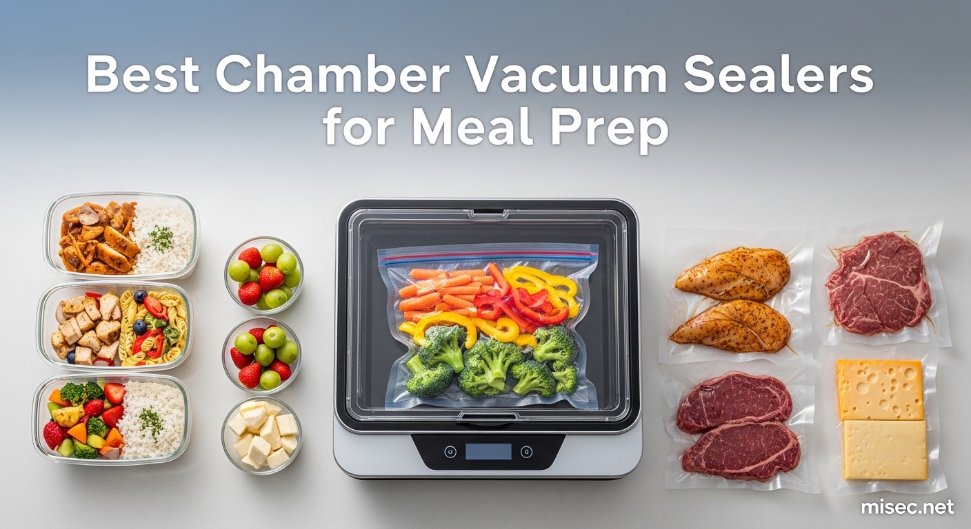Best Chamber Vacuum Sealers for Meal Prep