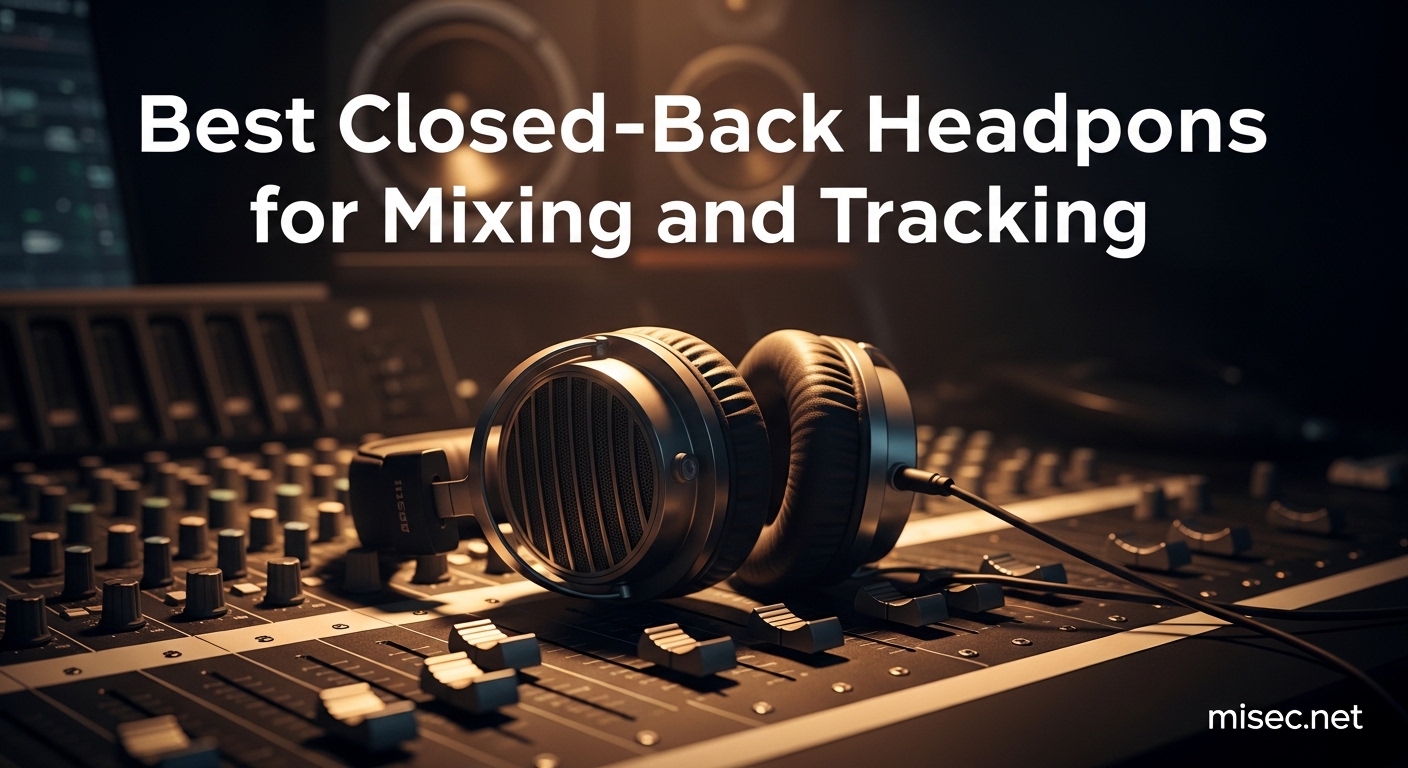 Best Closed-Back Headphones for Mixing and Tracking