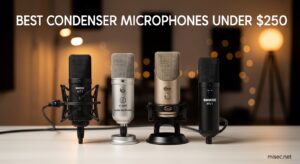 Best Condenser Microphones Under $250