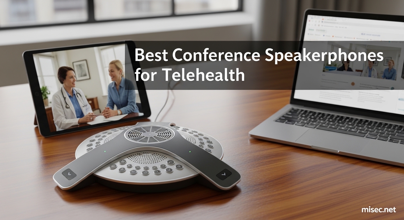 Best Conference Speakerphones for Telehealth