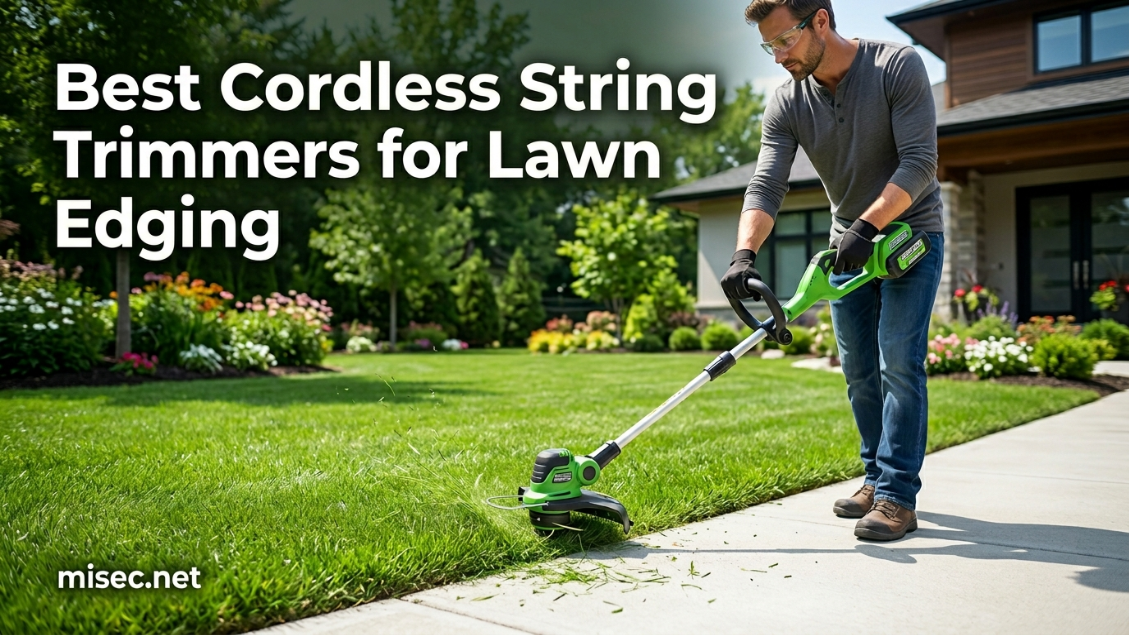 Best Cordless String Trimmers for Lawn Edging