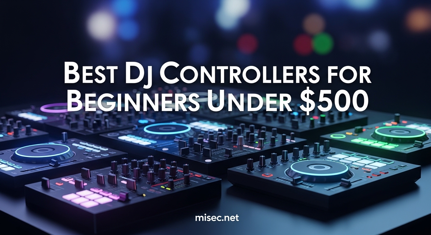 Best DJ Controllers for Beginners Under $500