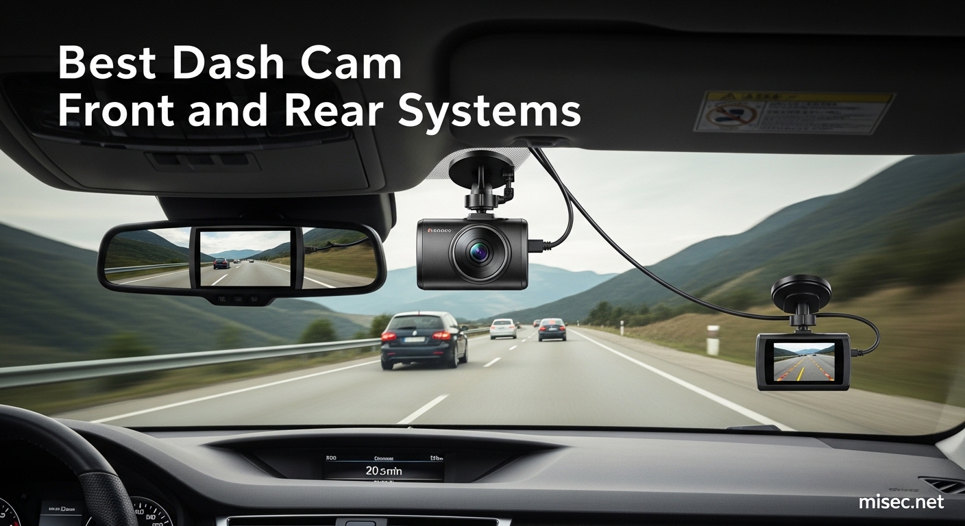 Best Dash Cam Front and Rear Systems
