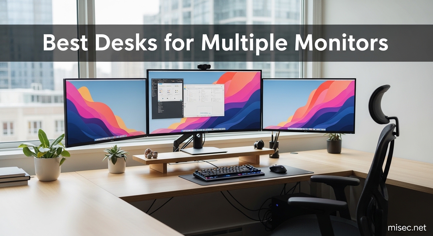 Best Desks for Multiple Monitors
