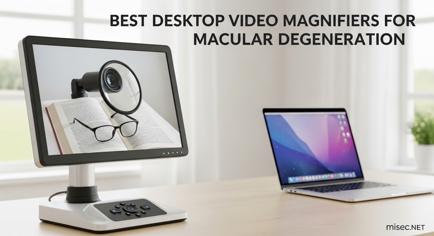 Best Desktop Video Magnifiers for Macular Degeneration