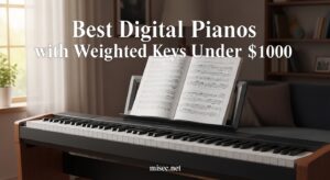 Best Digital Pianos with Weighted Keys Under $1000
