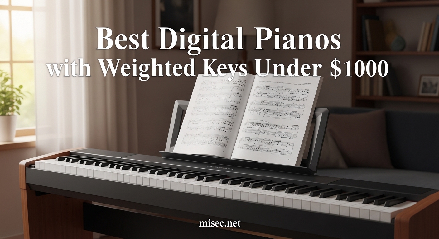 Best Digital Pianos with Weighted Keys Under $1000
