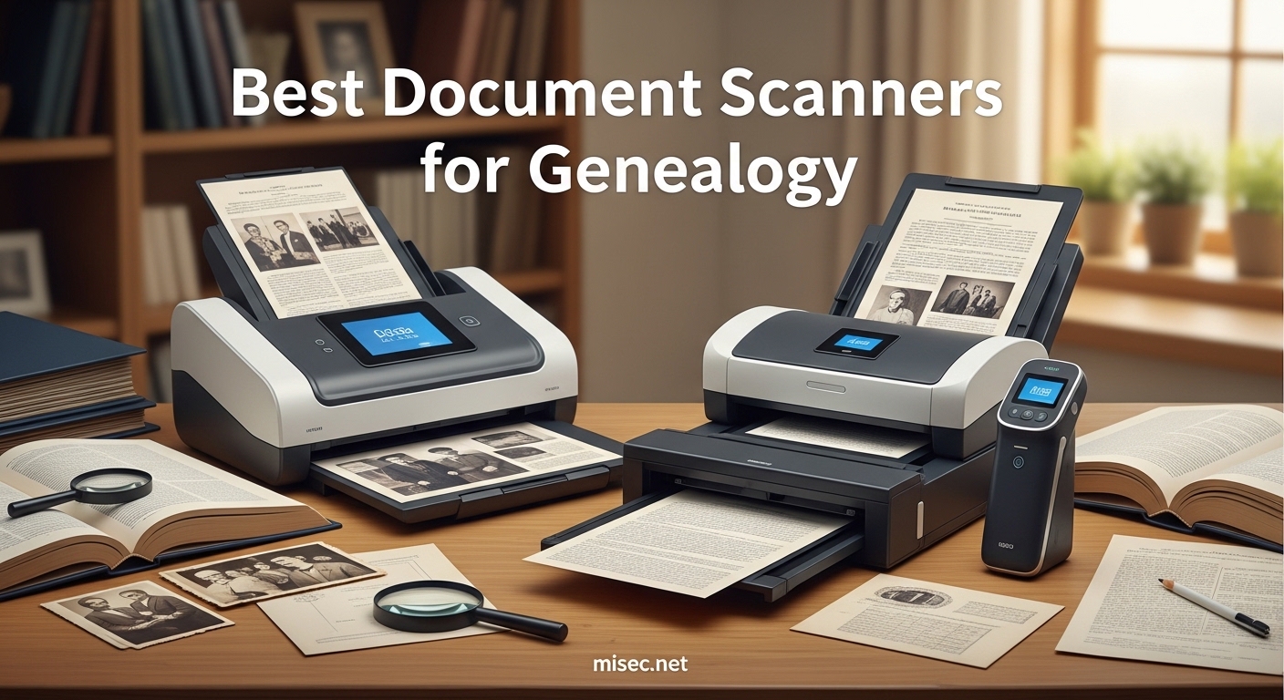 Best Document Scanners for Genealogy