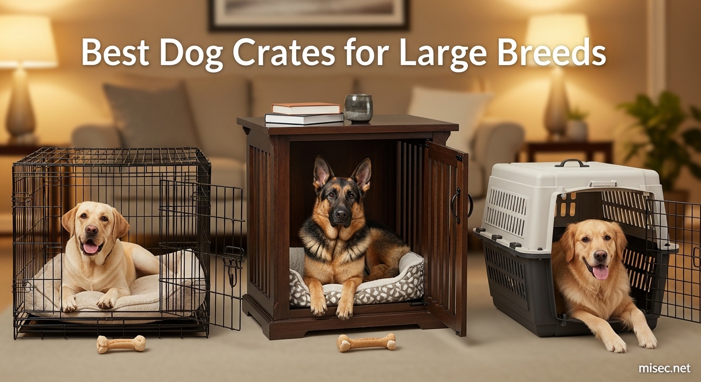 Best Dog Crates for Large Breeds