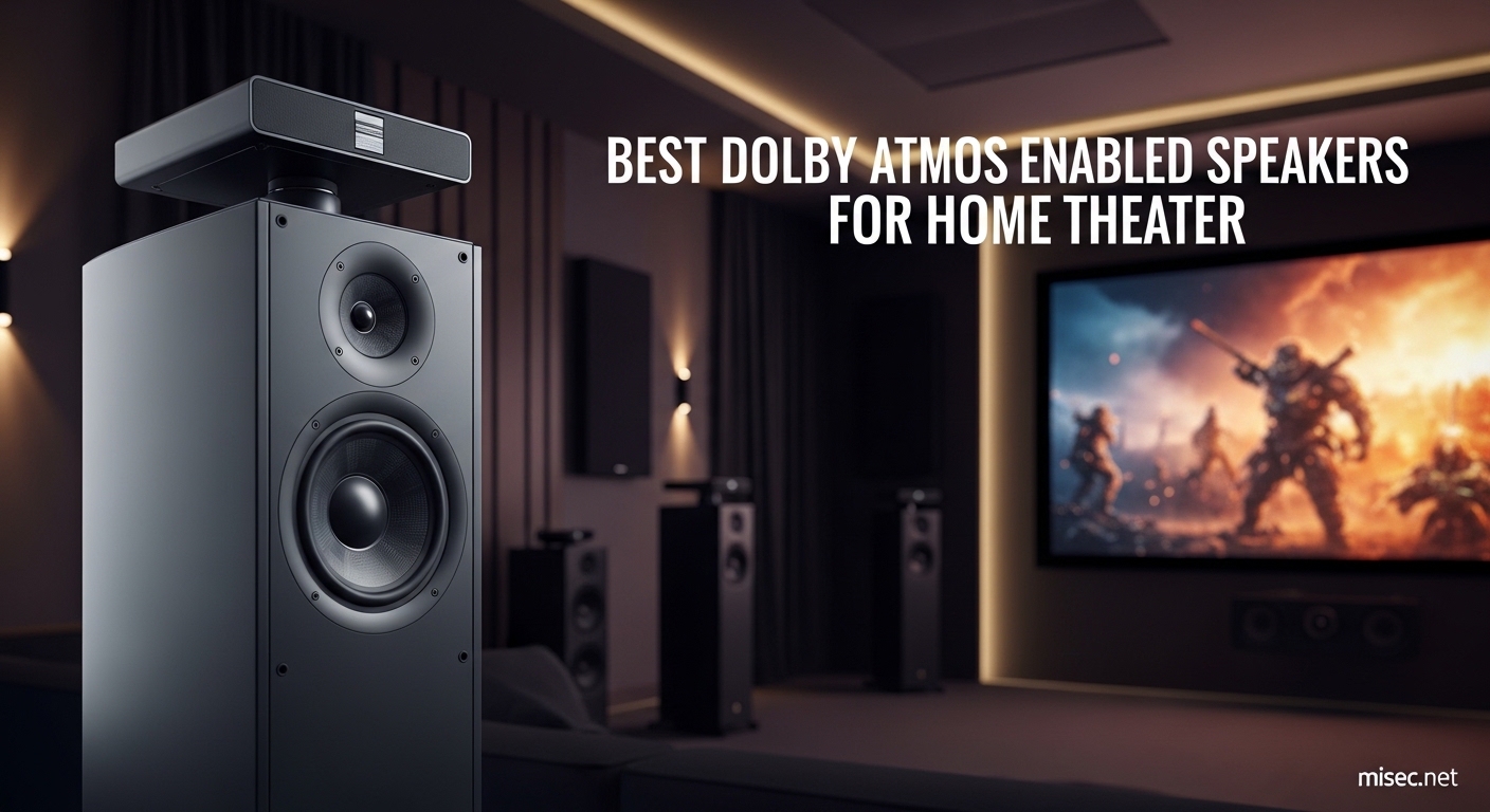 Best Dolby Atmos Enabled Speakers for Home Theater