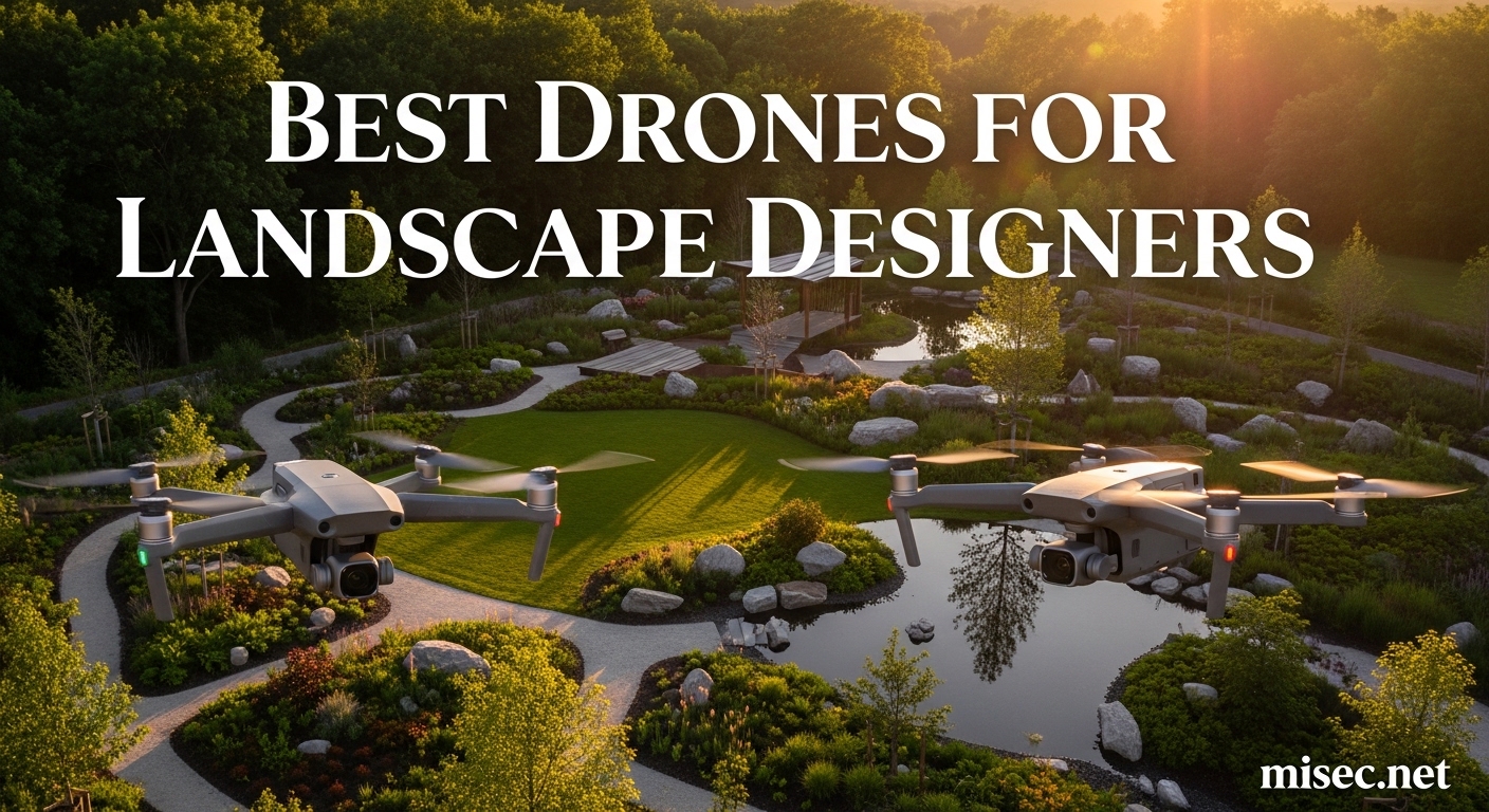 Best Drones for Landscape Designers