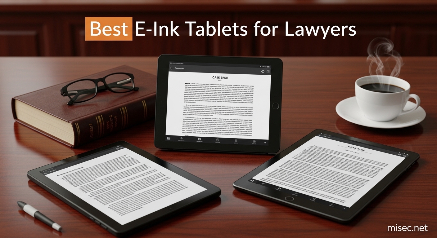 Best E-Ink Tablets for Lawyers