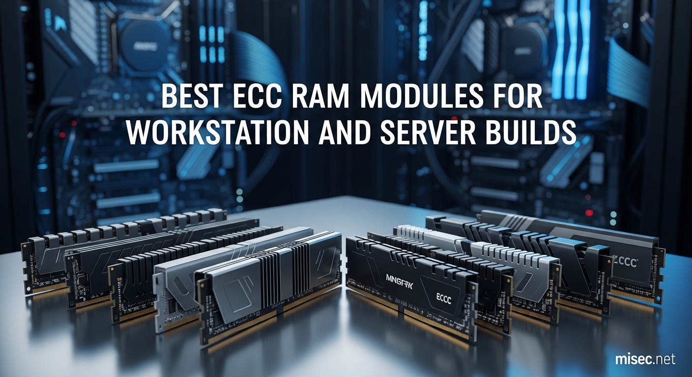 Best ECC RAM Modules for Workstation and Server Builds