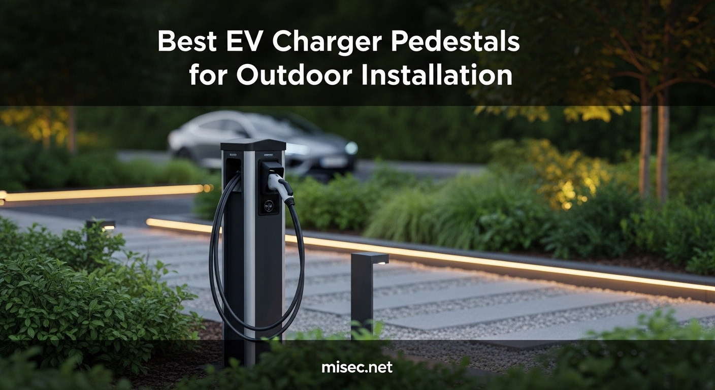 Best EV Charger Pedestals for Outdoor Installation
