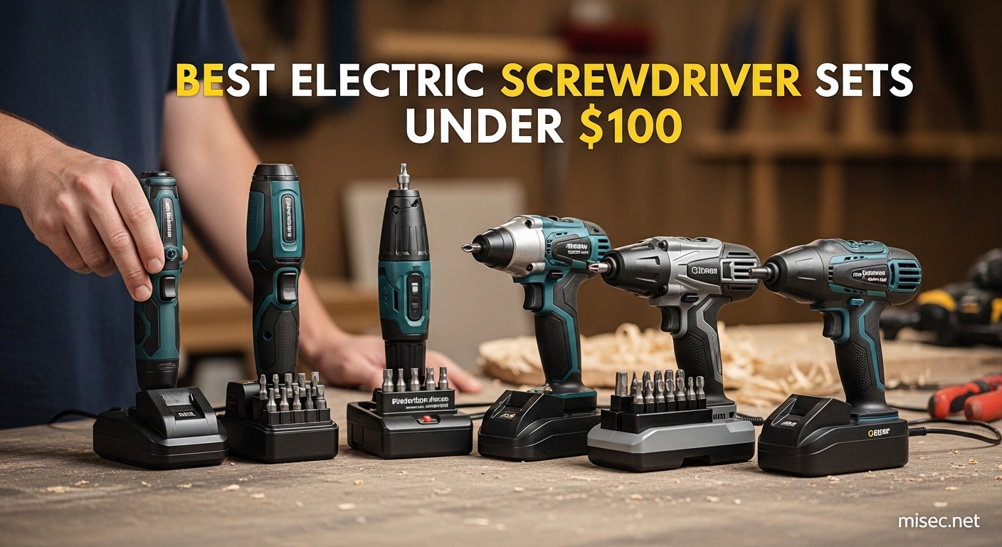 Best Electric Screwdriver Sets Under $100