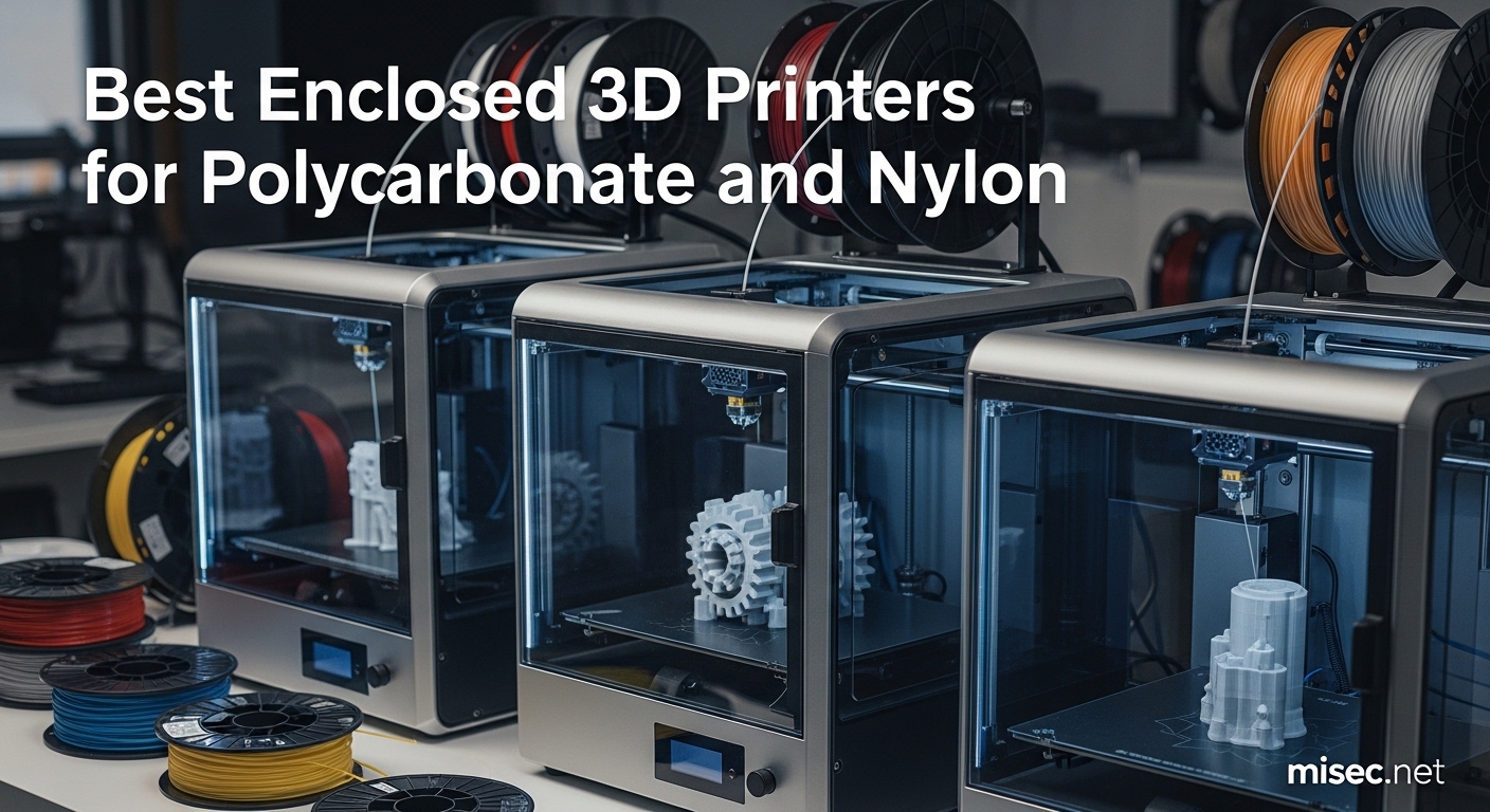 Best Enclosed 3D Printers for Polycarbonate and Nylon