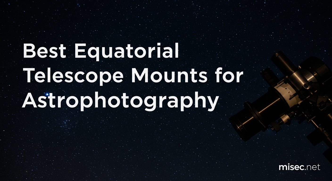 Best Equatorial Telescope Mounts for Astrophotography
