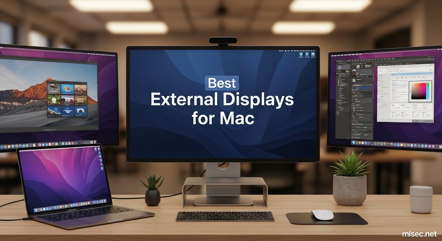 Best External Displays for Mac