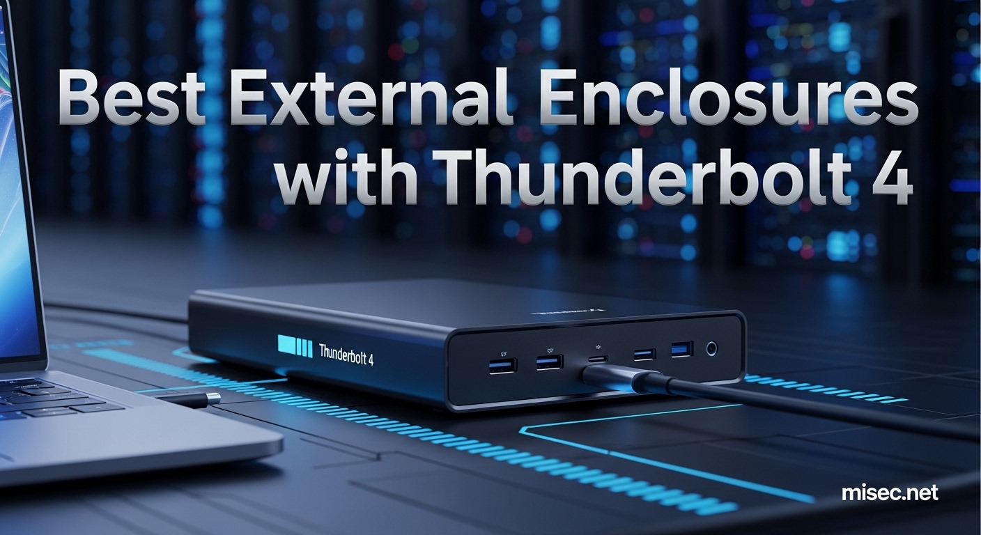 Best External Enclosures with Thunderbolt 4