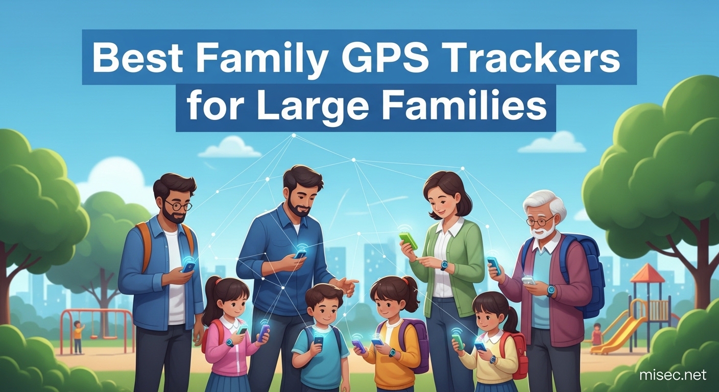 Best Family GPS Trackers for Large Families