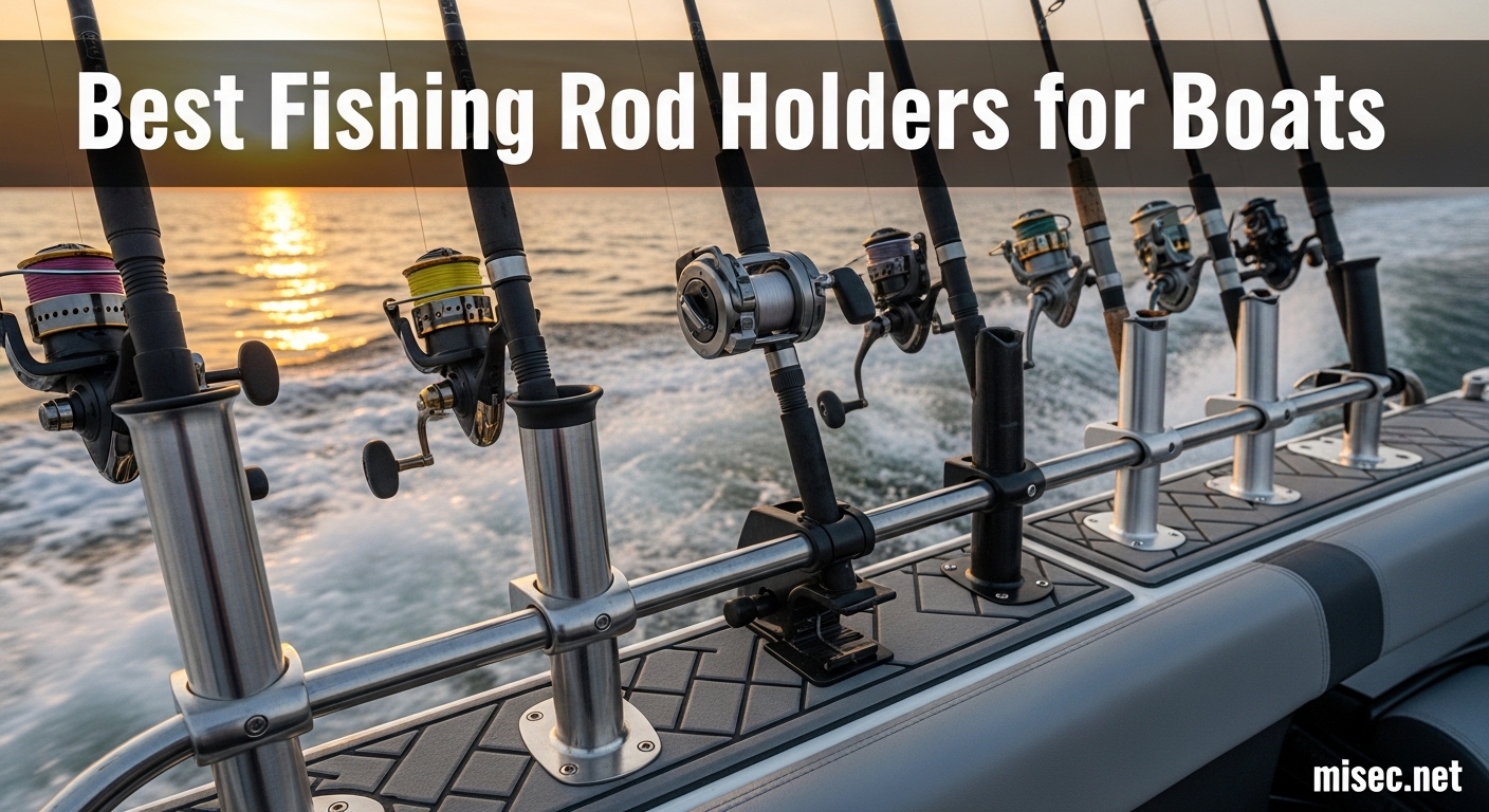 Best Fishing Rod Holders for Boats