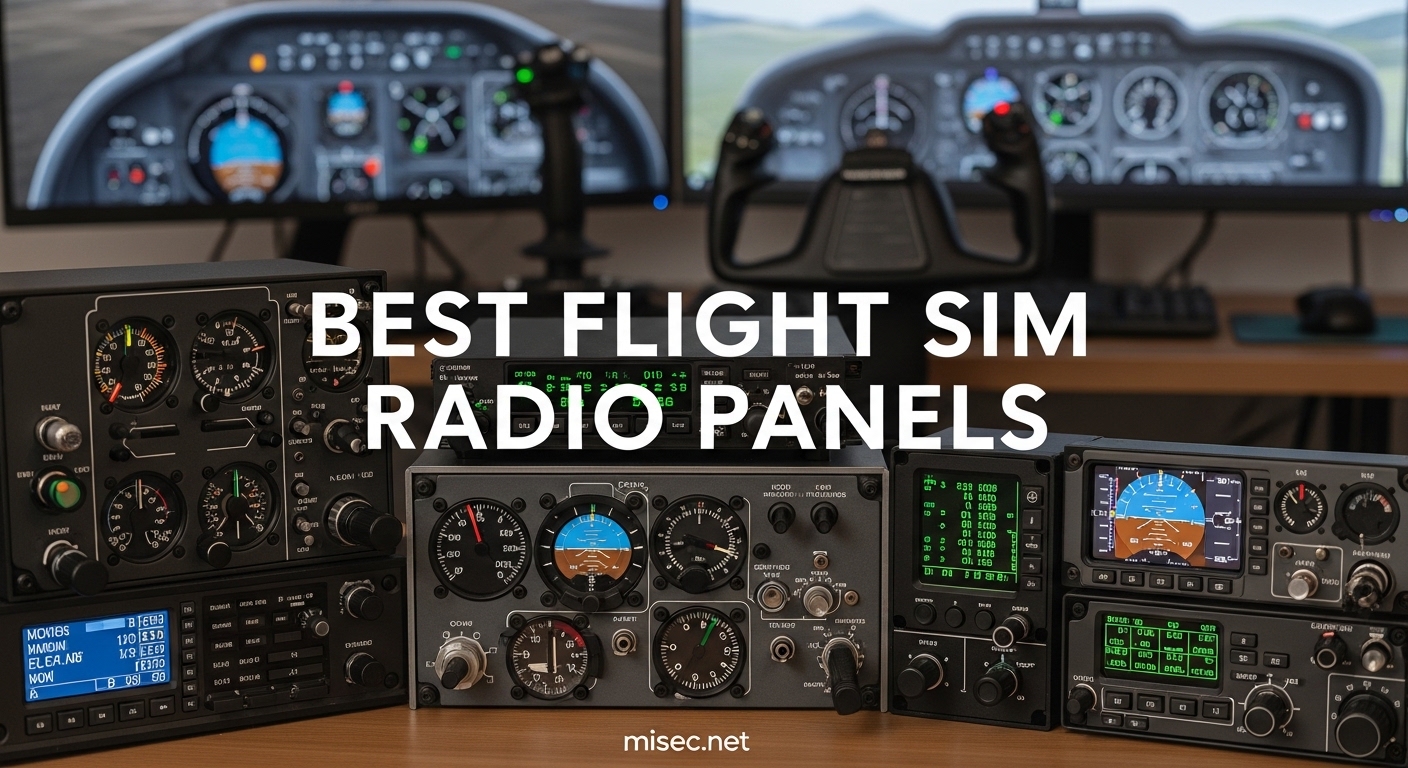 Best Flight Sim Radio Panels