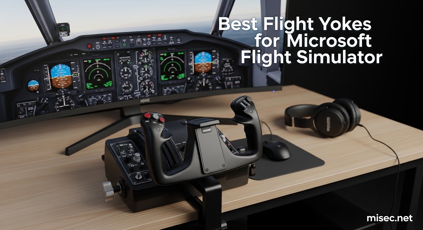 Best Flight Yokes for Microsoft Flight Simulator