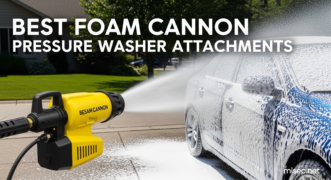 Best Foam Cannon Pressure Washer Attachments