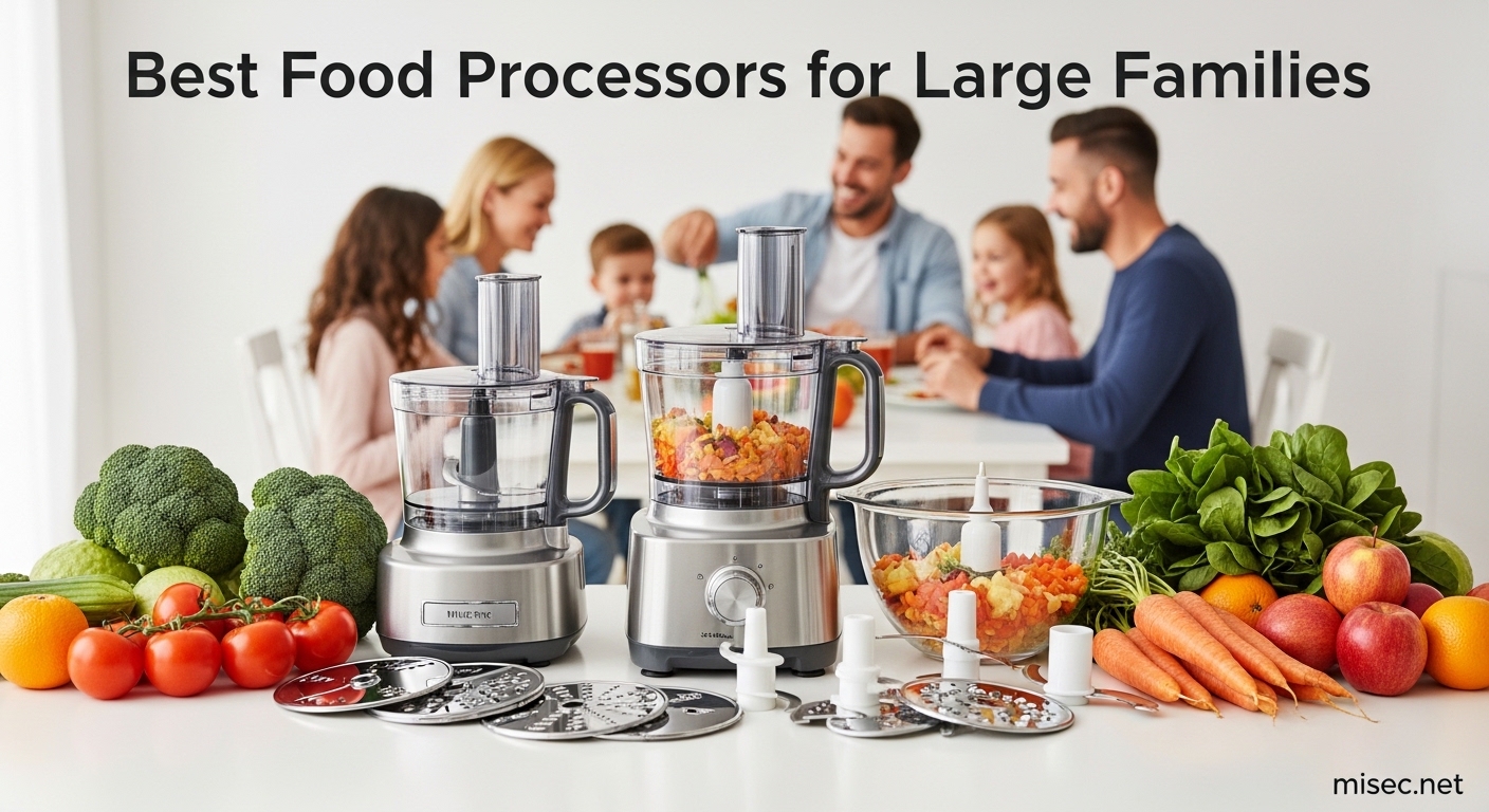 Best Food Processors for Large Families