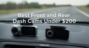 Best Front and Rear Dash Cams Under $200