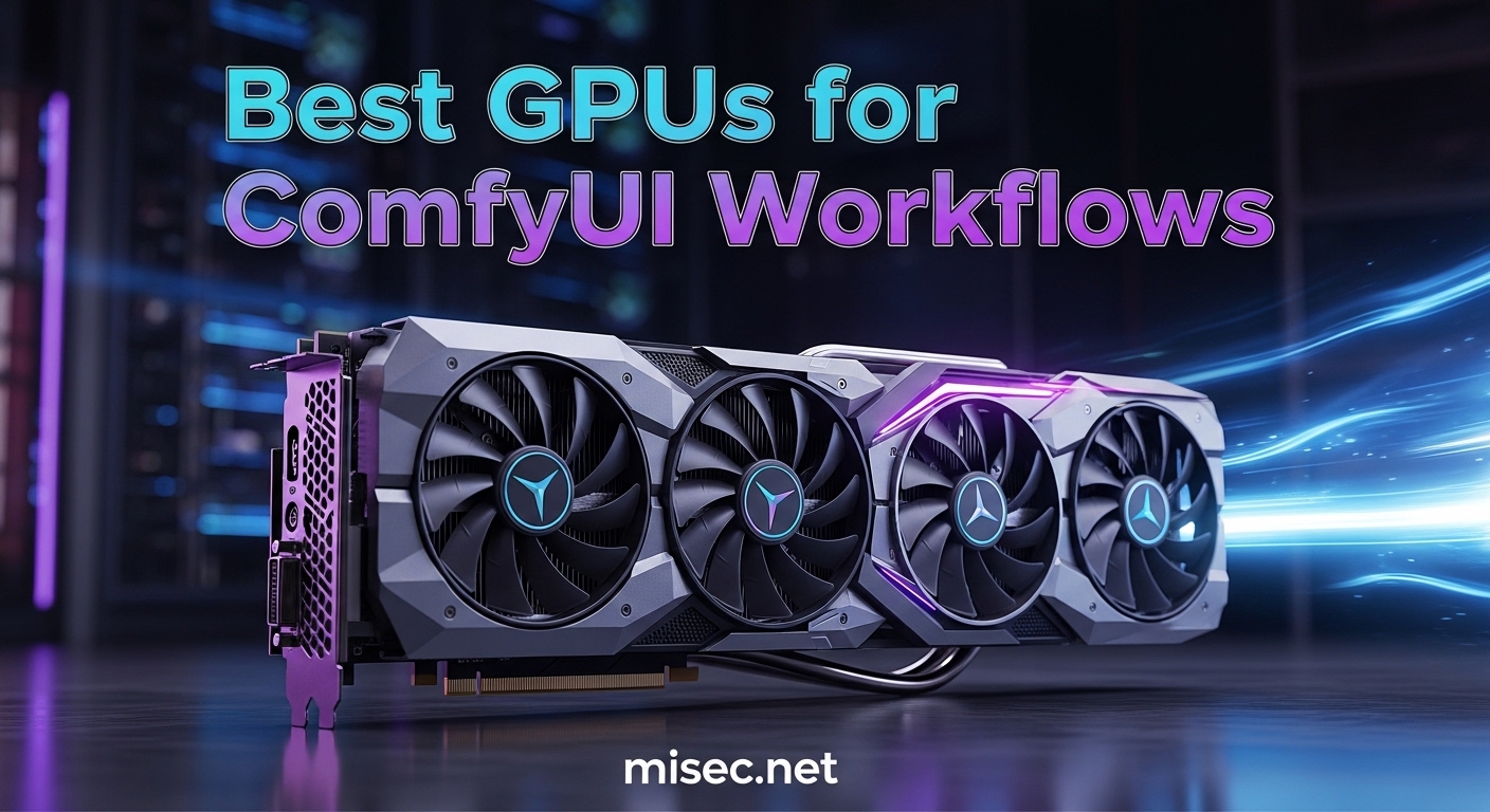 Best GPUs for ComfyUI Workflows
