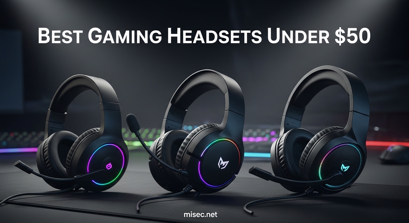 Best Gaming Headsets Under $50