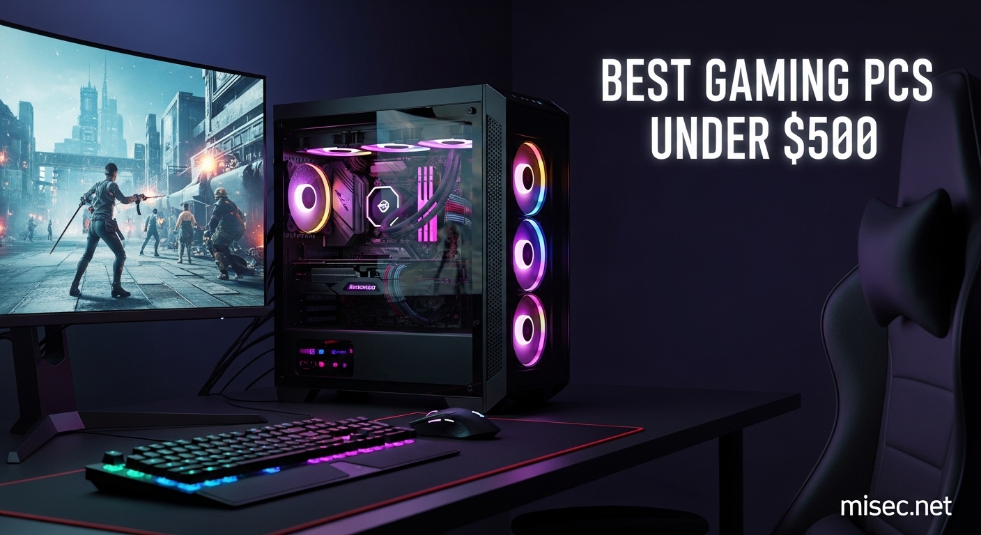 Best Gaming PCs Under $500