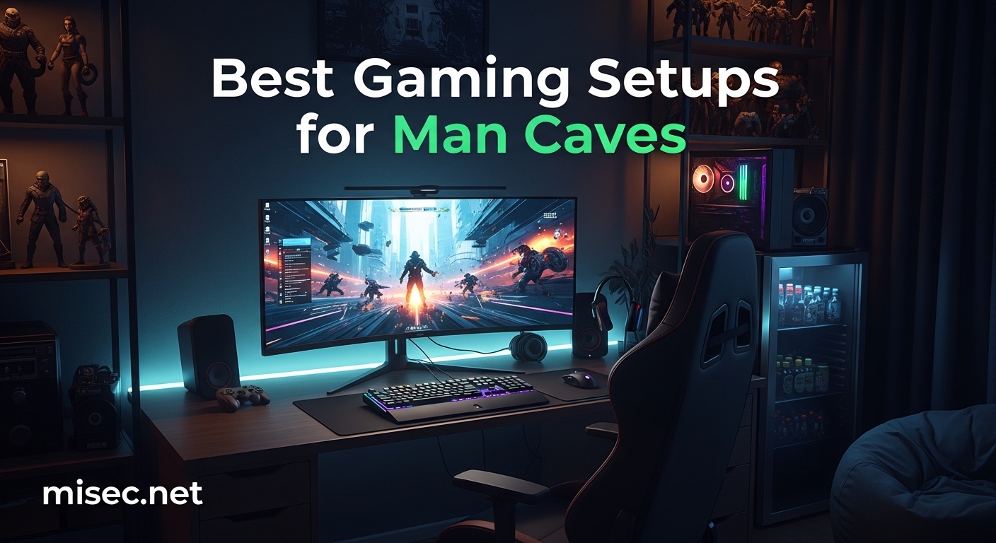 Best Gaming Setups for Man Caves