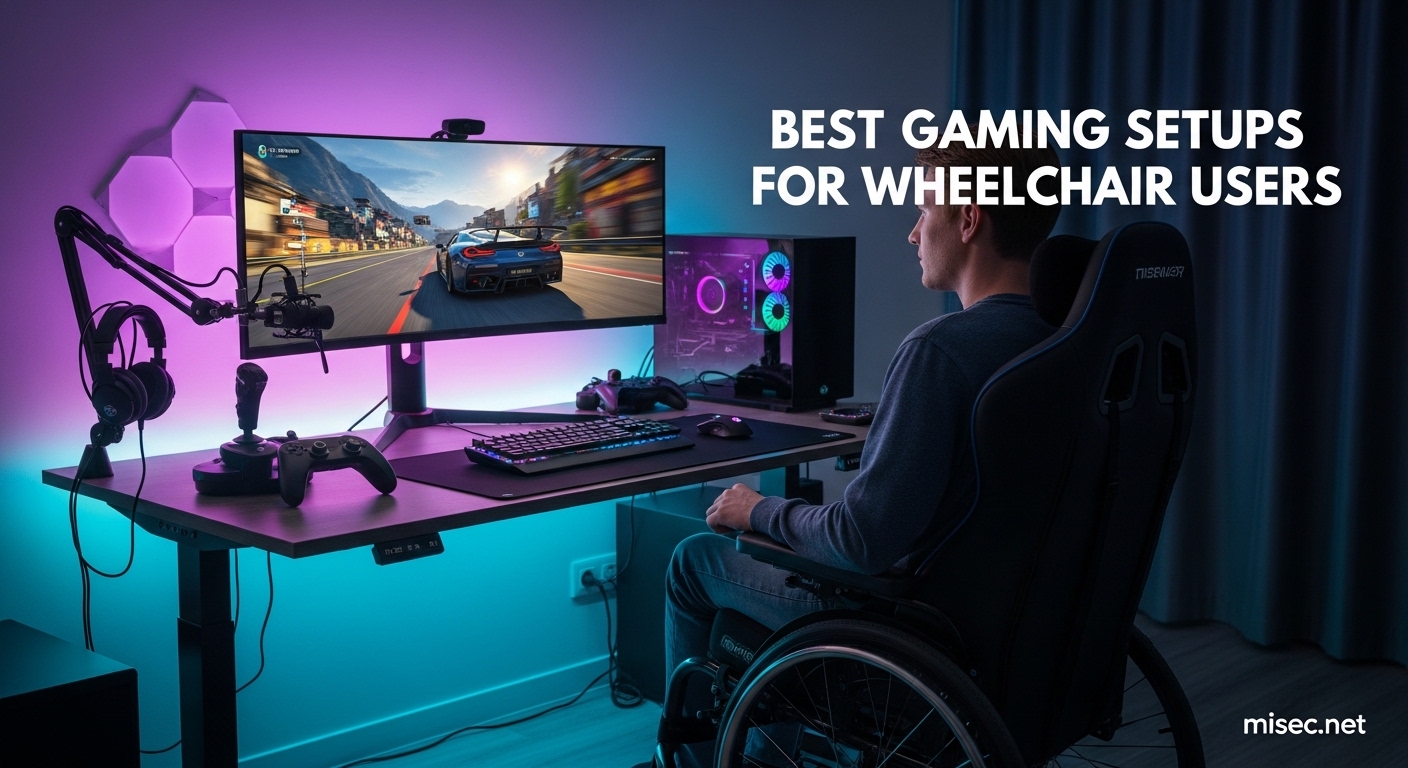 Best Gaming Setups for Wheelchair Users