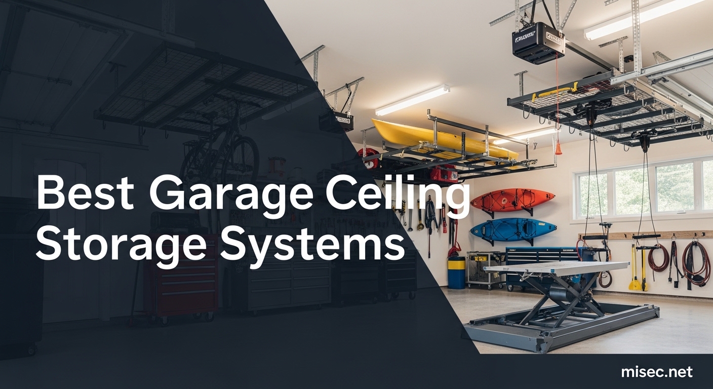 Best Garage Ceiling Storage Systems