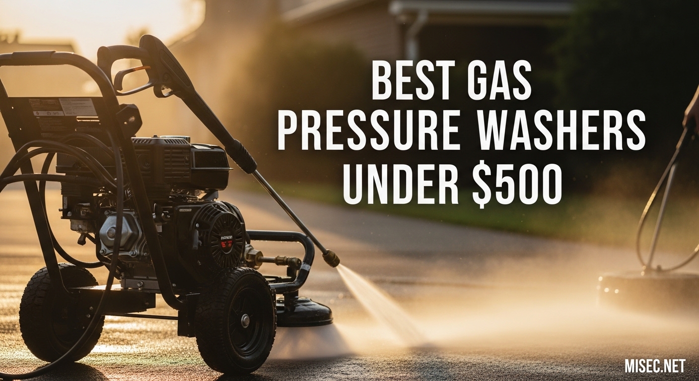 Best Gas Pressure Washers Under $500