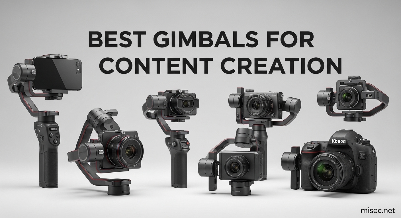 Best Gimbals for Content Creation