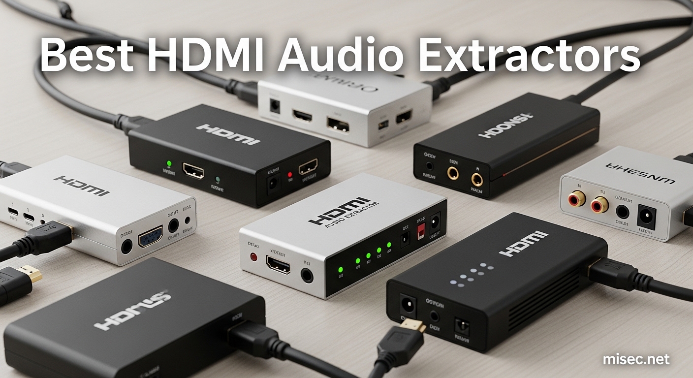 Best HDMI Audio Extractors