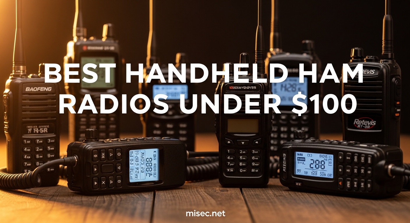 Best Handheld Ham Radios Under $100